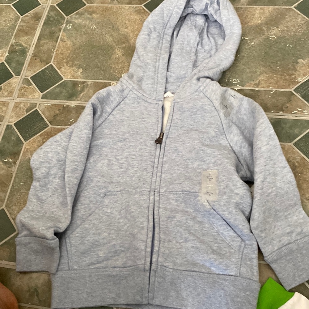 Baby GAP 🏷️ blue zip-up sweater